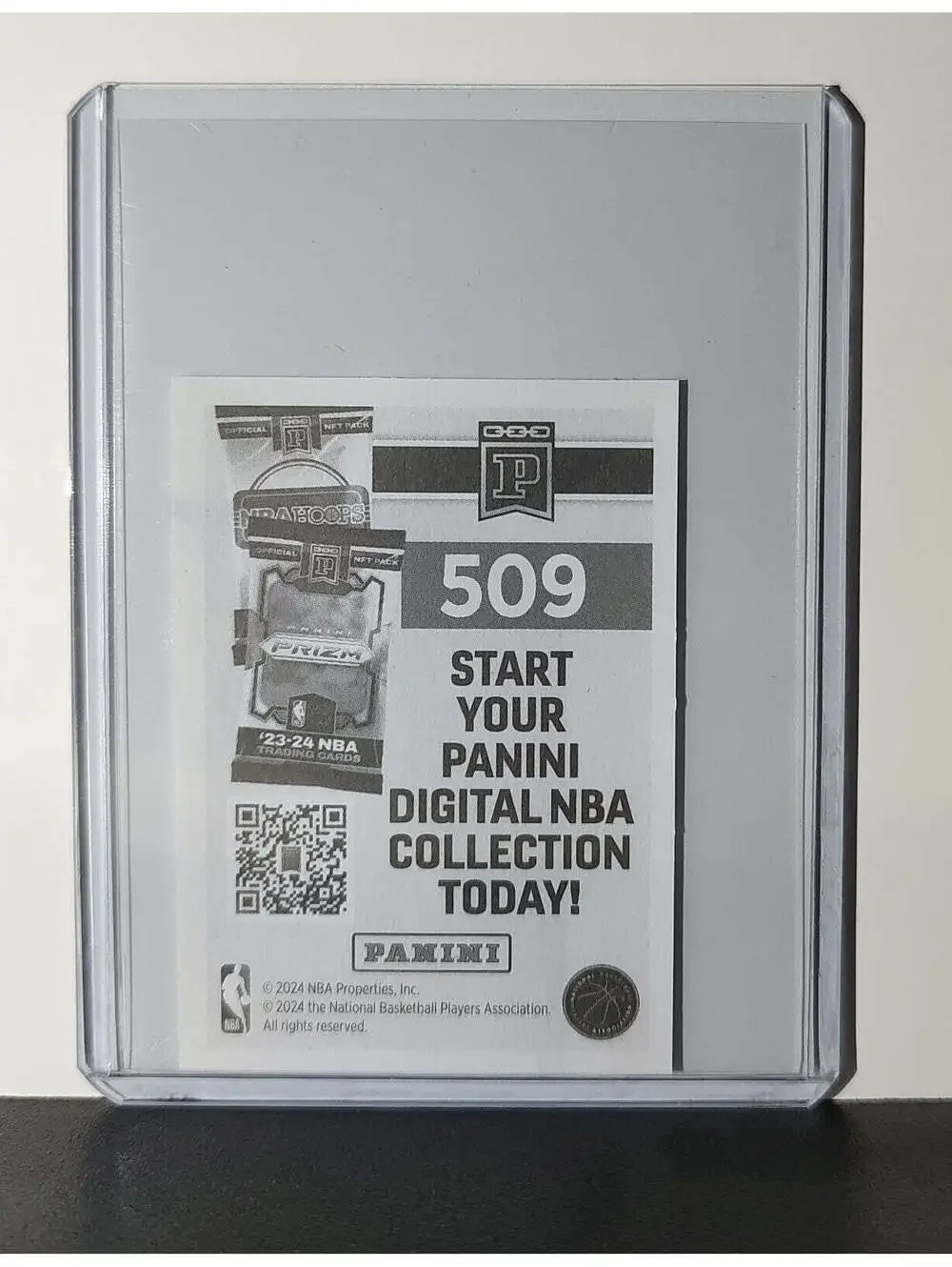 NBA Logo 2024-25 Panini NBA #509 Sticker Card
